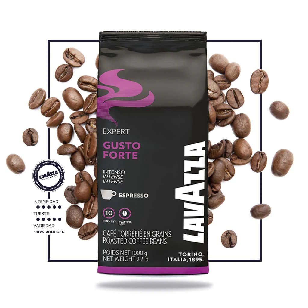 Achetez votre Lavazza Expert Gusto Forte - Café en grain - 1 kilo chez ...