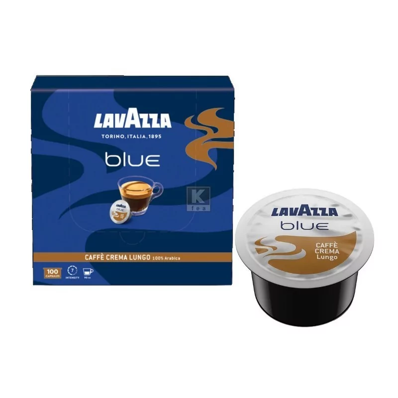 600 CAPSULES CREMA LUNGO LAVAZZA BLUE