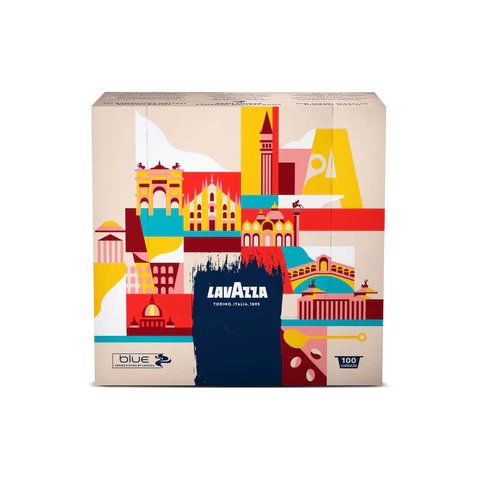 Boite x100 LAVAZZA BLUE GALLERIA x2 DOSES